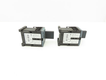 Siemens 3RT2015-1BB42 Contactor 3kW w/3RT2916-1DG00 Surge Suppressor Lot of 2
