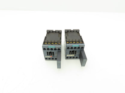 Siemens 3RT2015-1BB42 Contactor 3kW w/3RT2916-1DG00 Surge Suppressor Lot of 2