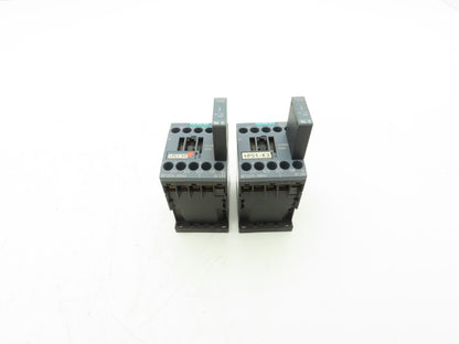 Siemens 3RT2015-1BB42 Contactor 3kW w/3RT2916-1DG00 Surge Suppressor Lot of 2