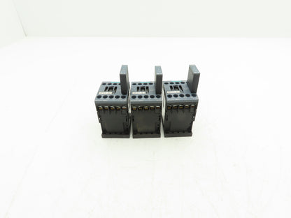 Siemens 3RT2015-1BB42 Contactor 3kW w/3RT2916-1DG00 Surge Suppressor Lot of 3