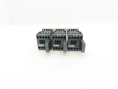 Siemens 3RT2015-1BB42 Contactor 3kW w/3RT2916-1DG00 Surge Suppressor Lot of 3