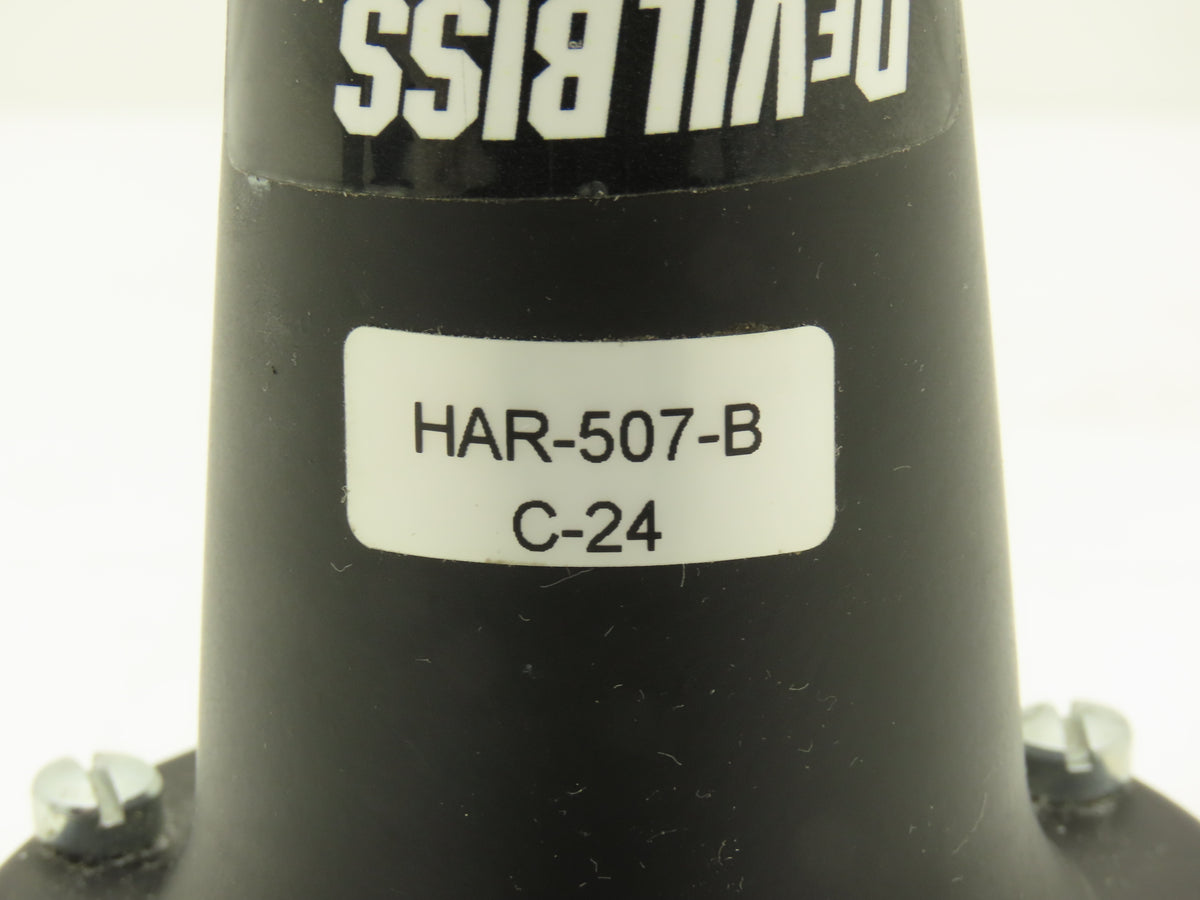 DeVilbiss HAR-507-B Air Pressure Regulator 0-125PSI 60CFM 3/8"NPT