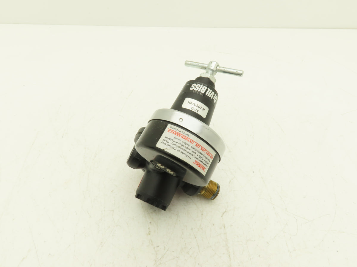 DeVilbiss HAR-507-B Air Pressure Regulator 0-125PSI 60CFM 3/8"NPT