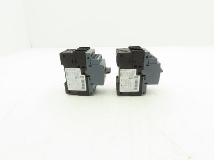 Siemens 3RV2011-1CA15 Motor Starter Protector 1.8-2.5A 1NO+1NC Aux S00 Lot of 2