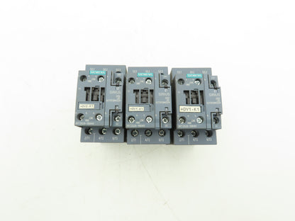 Siemens 3RT2028-1BB40 Motor Starter Contactor 25Hp 575V 3Ph 24V Lot of 3