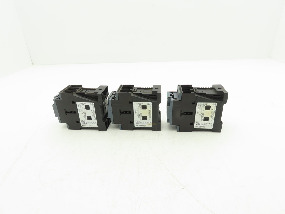 Siemens 3RT2028-1BB40 Motor Starter Contactor 25Hp 575V 3Ph 24V Lot of 3