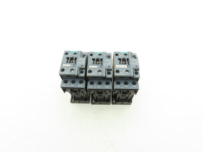 Siemens 3RT2028-1BB40 Motor Starter Contactor 25Hp 575V 3Ph 24V Lot of 3