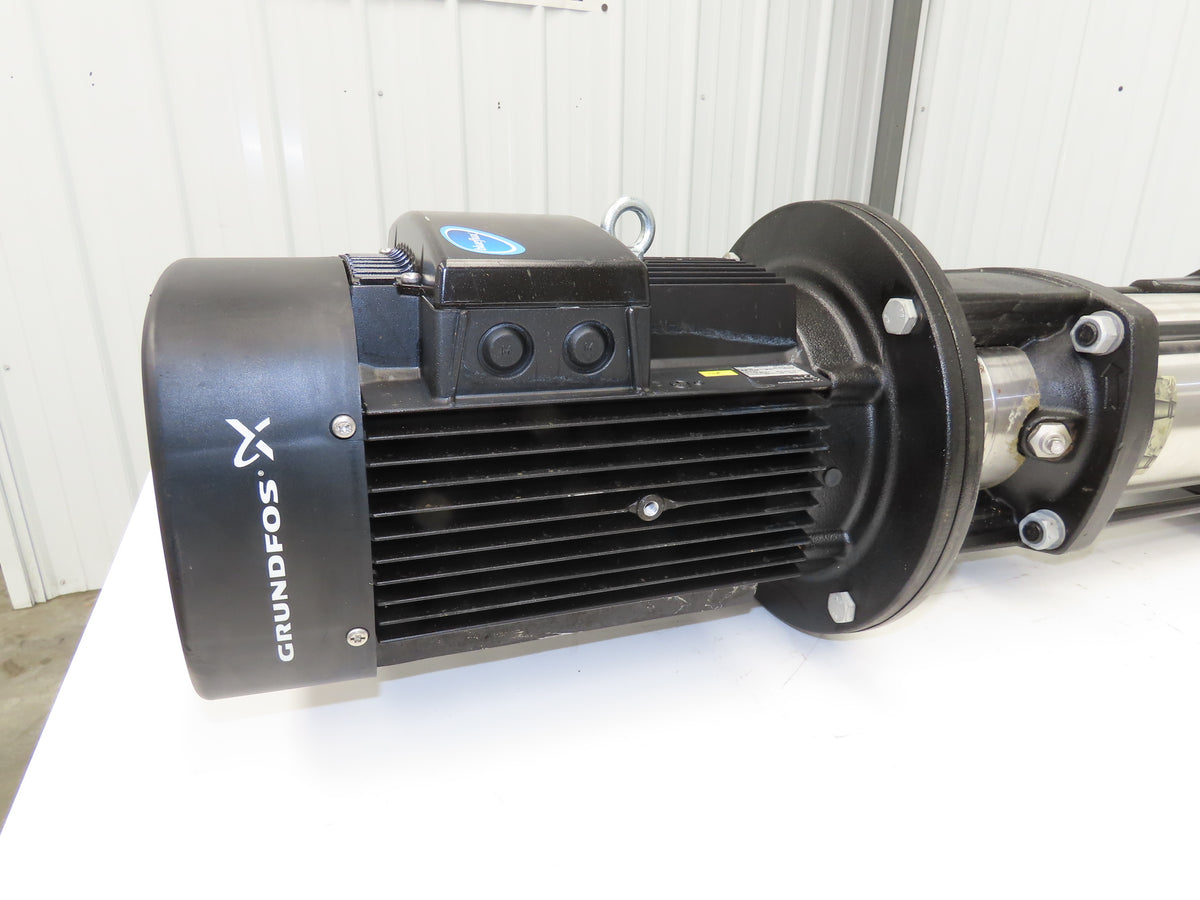 Grundfos CR10-07 A-A-A-E-HQQE Centrifugal Inline Pump 5.5kw 480V 3PH READ