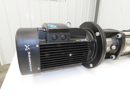 Grundfos CR10-07 A-A-A-E-HQQE Centrifugal Inline Pump 5.5kw 480V 3PH READ