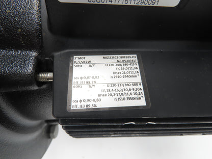 Grundfos CR10-07 A-A-A-E-HQQE Centrifugal Inline Pump 5.5kw 480V 3PH READ