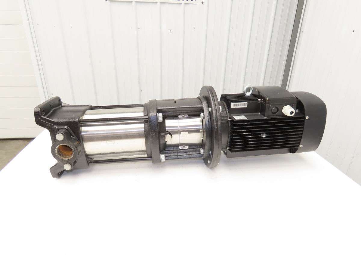Grundfos CR10-07 A-A-A-E-HQQE Centrifugal Inline Pump 5.5kw 480V 3PH READ