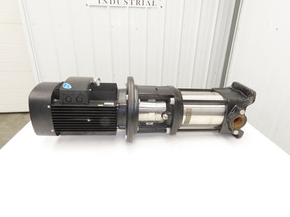 Grundfos CR10-07 A-A-A-E-HQQE Centrifugal Inline Pump 5.5kw 480V 3PH 201 L/min
