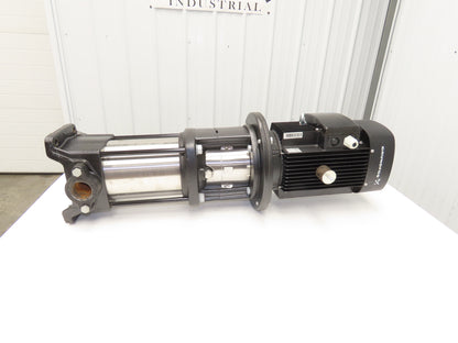 Grundfos CR10-07 A-A-A-E-HQQE Centrifugal Inline Pump 5.5kw 480V 3PH 201 L/min