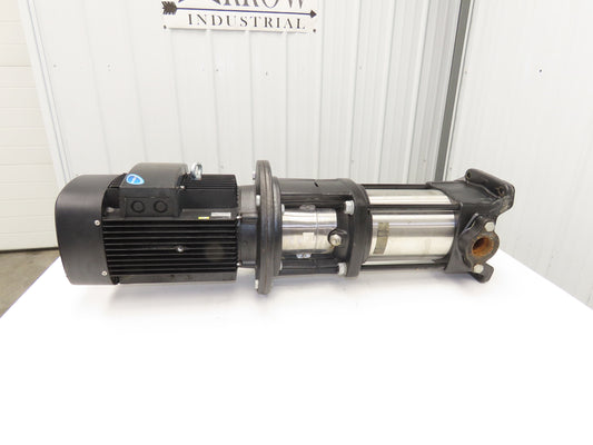 Grundfos CR10-07 A-A-A-E-HQQE Centrifugal Inline Pump 5.5kw 480V 3PH 201 L/min