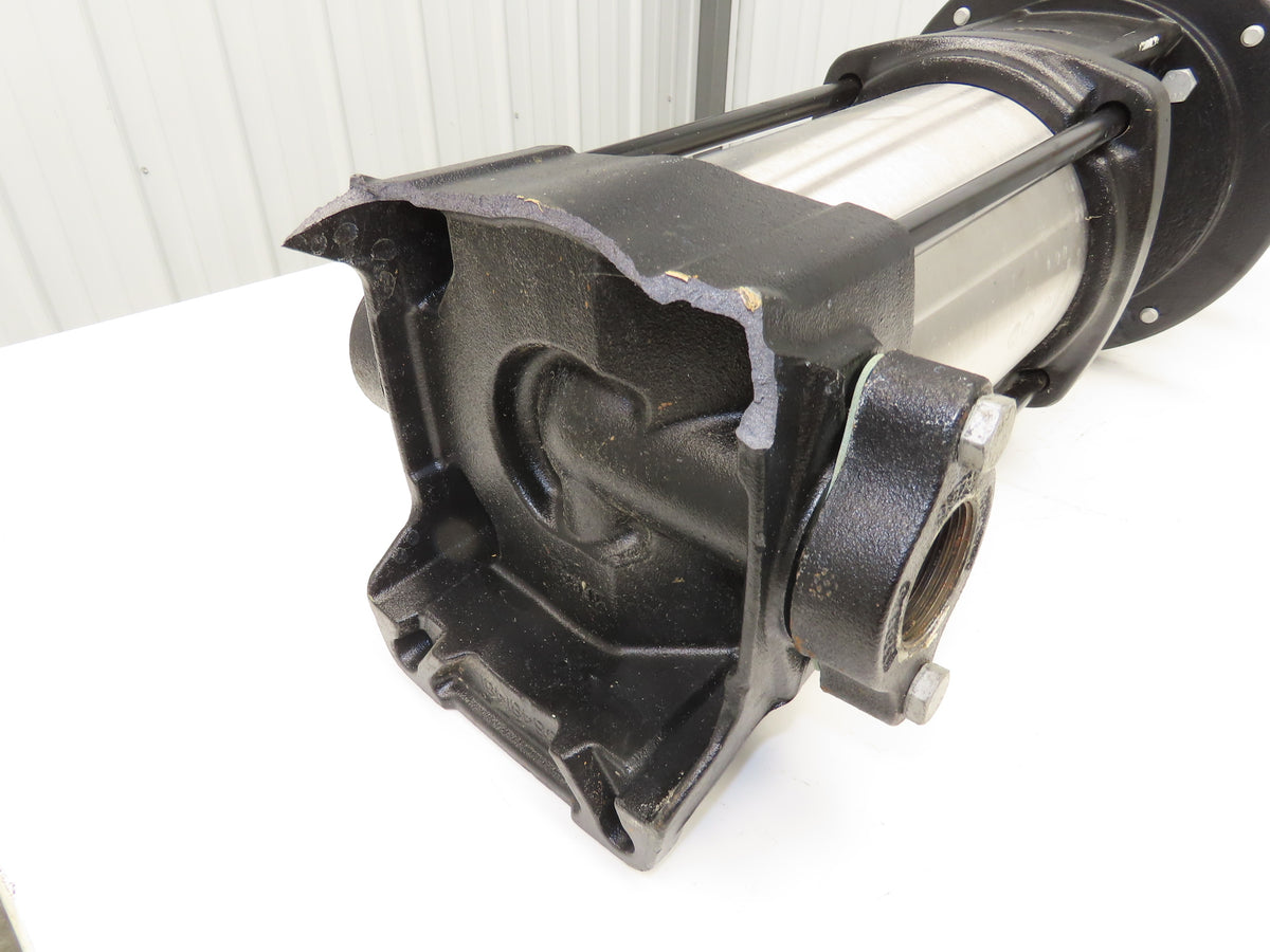 Grundfos CR10-08 A-A-A-E-HQQE Centrifugal Inline Pump 5.5kw 480V 3PH READ