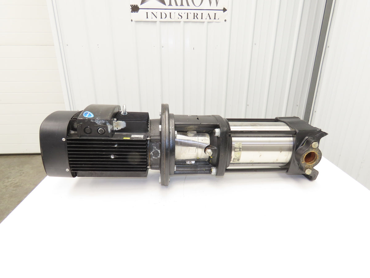 Grundfos CR10-08 A-A-A-E-HQQE Centrifugal Inline Pump 5.5kw 480V 3PH READ