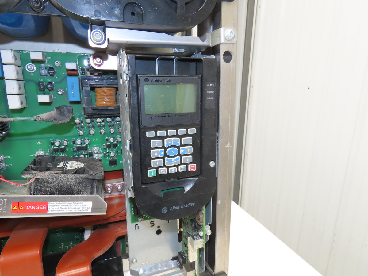 Allen Bradley 20G1AND302JA0NNNNN PowerFlex 755 VFD 250Hp 480V 3Ph Ser A Frame 7