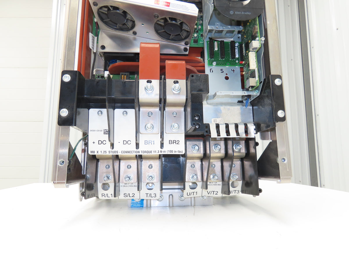Allen Bradley 20G1AND302JA0NNNNN PowerFlex 755 VFD 250Hp 480V 3Ph Ser A Frame 7