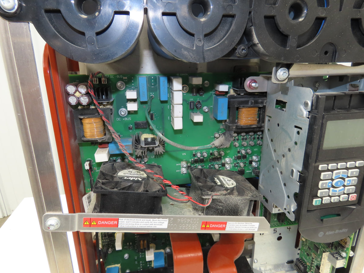Allen Bradley 20G1AND302JA0NNNNN PowerFlex 755 VFD 250Hp 480V 3Ph Ser A Frame 7