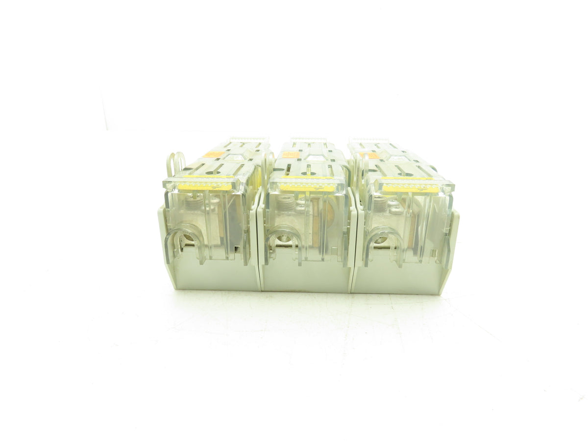 Bussmann JM60100-3CR Class J Fuse Holder 600V 100A 3-Pole Box Lug w/ Cover