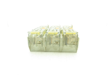 Bussmann JM60100-3CR Class J Fuse Holder 600V 100A 3-Pole Box Lug w/ Cover