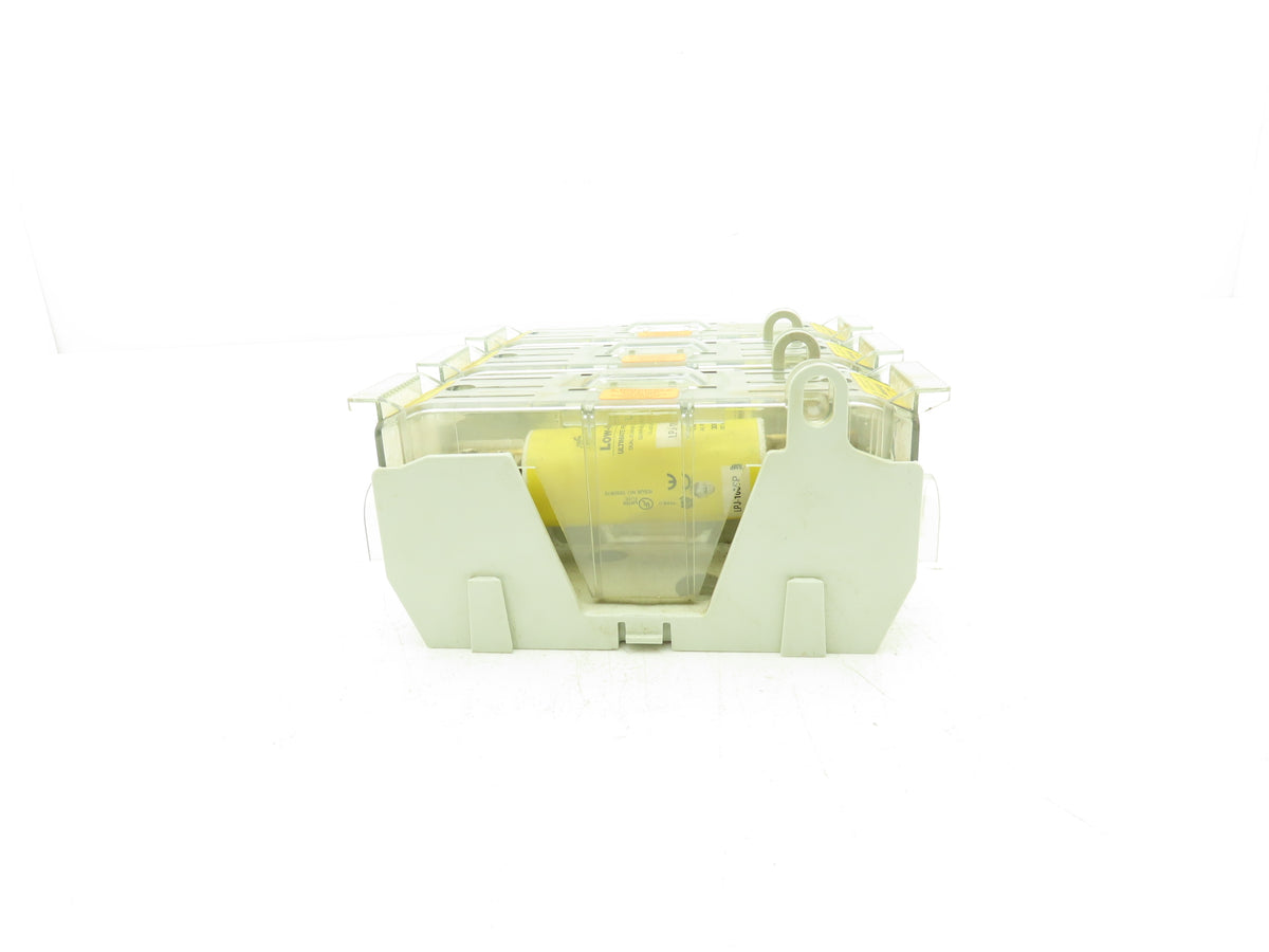 Bussmann JM60100-3CR Class J Fuse Holder 600V 100A 3-Pole Box Lug w/ Cover