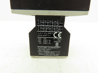 Eaton DILM12-10 24VDC Contactor XTCE012B10TD w/ DILA-XHI13 Aux 1NO+3NC Lot of 3