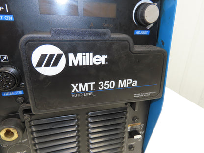 Miller XMT 350 Mpa Multiprocess Welder 350A DC Arc 208-575VAC Power Unit 907366