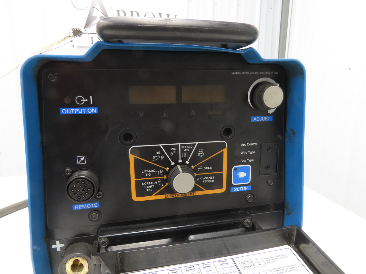 Miller XMT 350 Mpa Multiprocess Welder 350A DC Arc 208-575VAC Power Unit 907366
