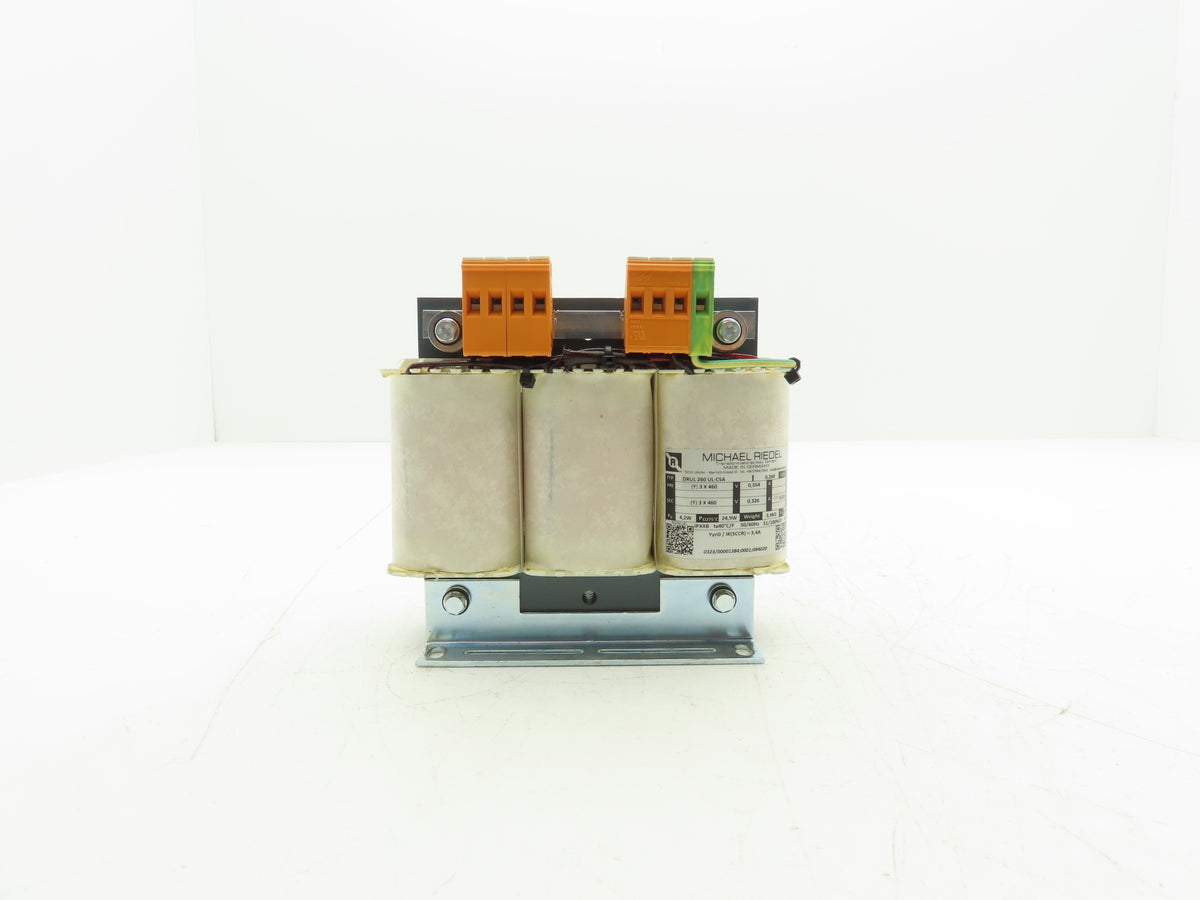 Michael Riedel DRUL 260 UL-CSA 3-Phase Isolation Transformer 0.26kVA 460V-460V