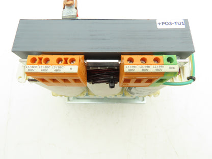 Michael Riedel DRUL 260 UL-CSA 3-Phase Isolation Transformer 0.26kVA 460V-460V