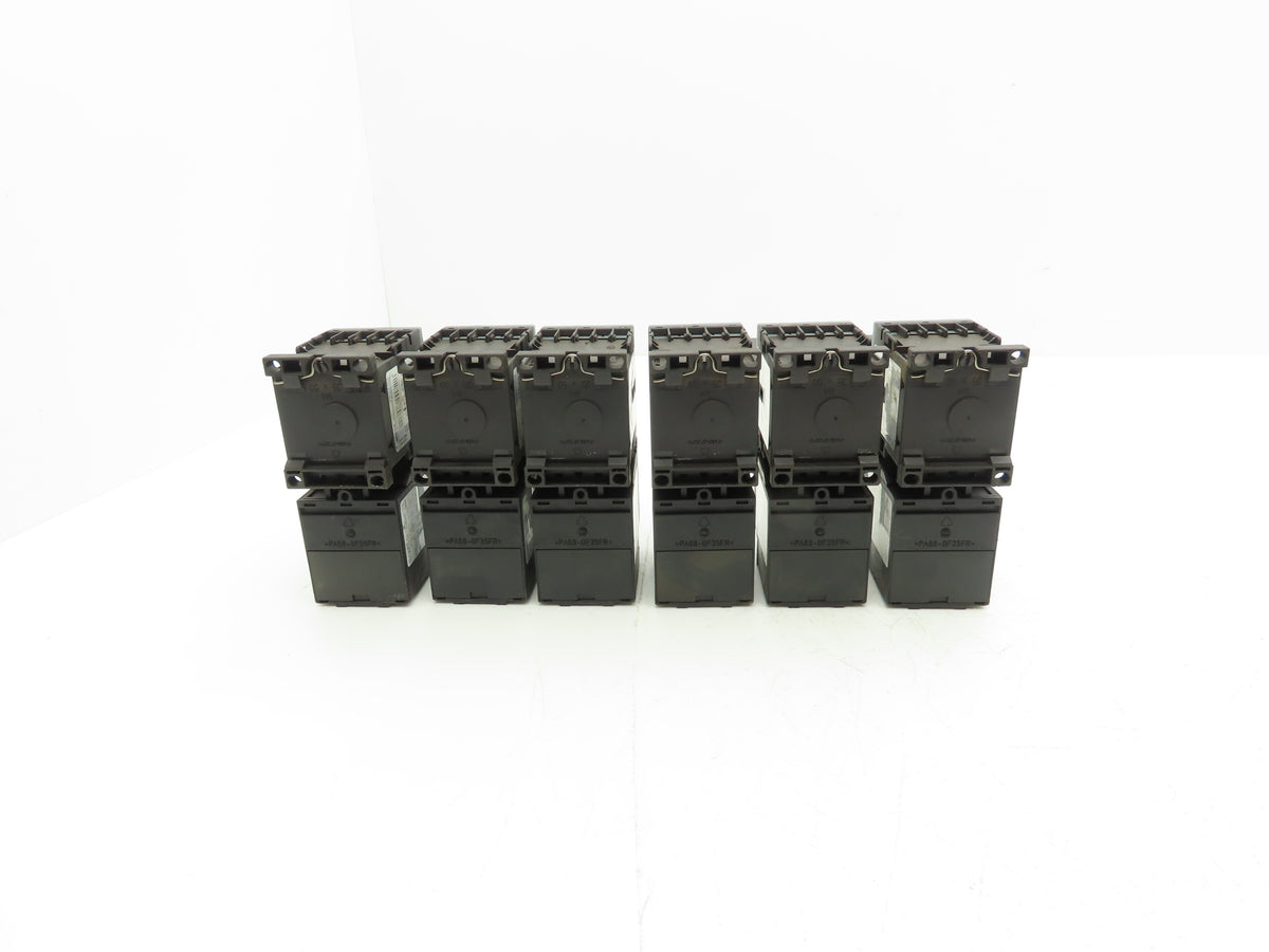 Siemens 3RT2015-1BB42 Contactor 3RU2116-0HB0 24VDC w/Overload 0.55-0.8A Lot of 6