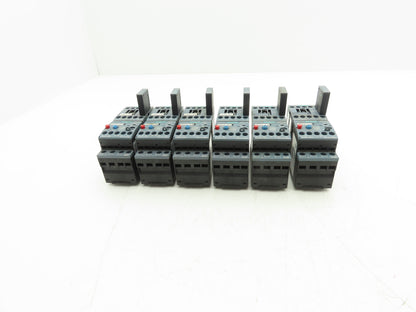 Siemens 3RT2015-1BB42 Contactor 3RU2116-0HB0 24VDC w/Overload 0.55-0.8A Lot of 6