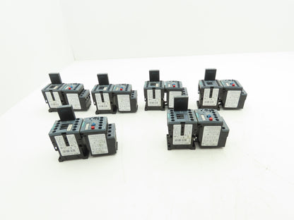 Siemens 3RT2015-1BB42 Contactor 3RU2116-0HB0 24VDC w/Overload 0.55-0.8A Lot of 6