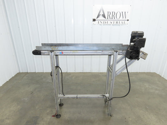 MK North America GUF-P 2000 8"W x 48"L Belt Conveyor 230/460V End Drive *Read*