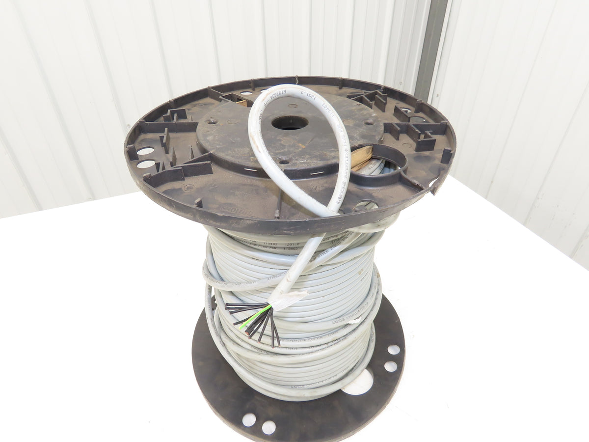 Lutze 113403 Superflex Multiconductor Cable 300V 18 AWG 12 Conductor 115' Spool