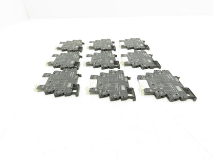 Weidmuller TRS 24VDC 1CO Relay Module SPDT 6A 250VAC DIN w/RSS113024 Lot of 9