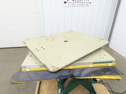 Southworth LS2-24 Hydraulic Lift Table 1700Lb 24" Travel 36"x30" Swivel Top 120V