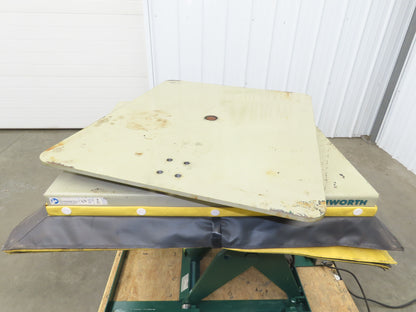 Southworth LS2-24 Hydraulic Lift Table 1700Lb 24" Travel 36"x30" Swivel Top 120V