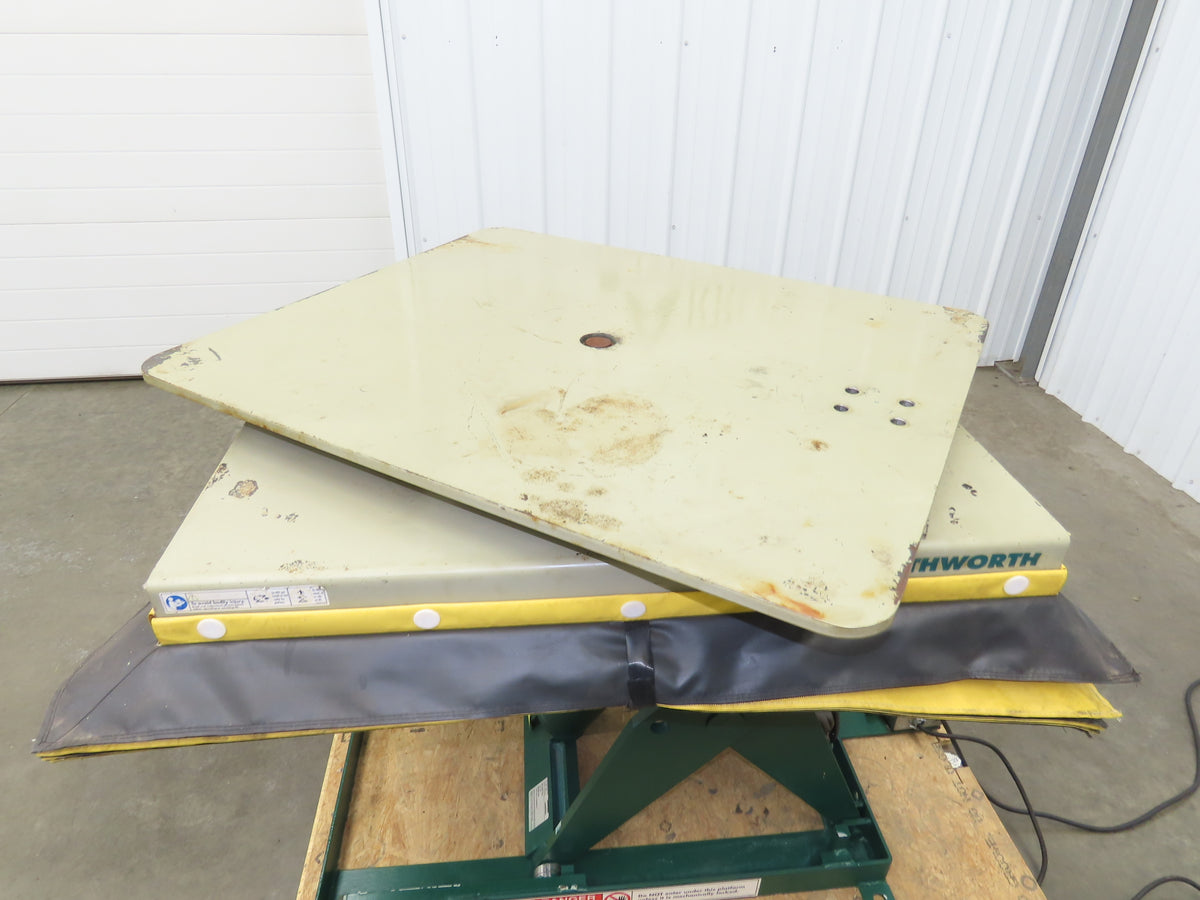 Southworth LS2-24 Hydraulic Lift Table 1700Lb 24" Travel 36"x30" Swivel Top 120V