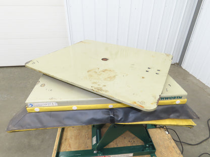 Southworth LS2-24 Hydraulic Lift Table 1700Lb 24" Travel 36"x30" Swivel Top 120V