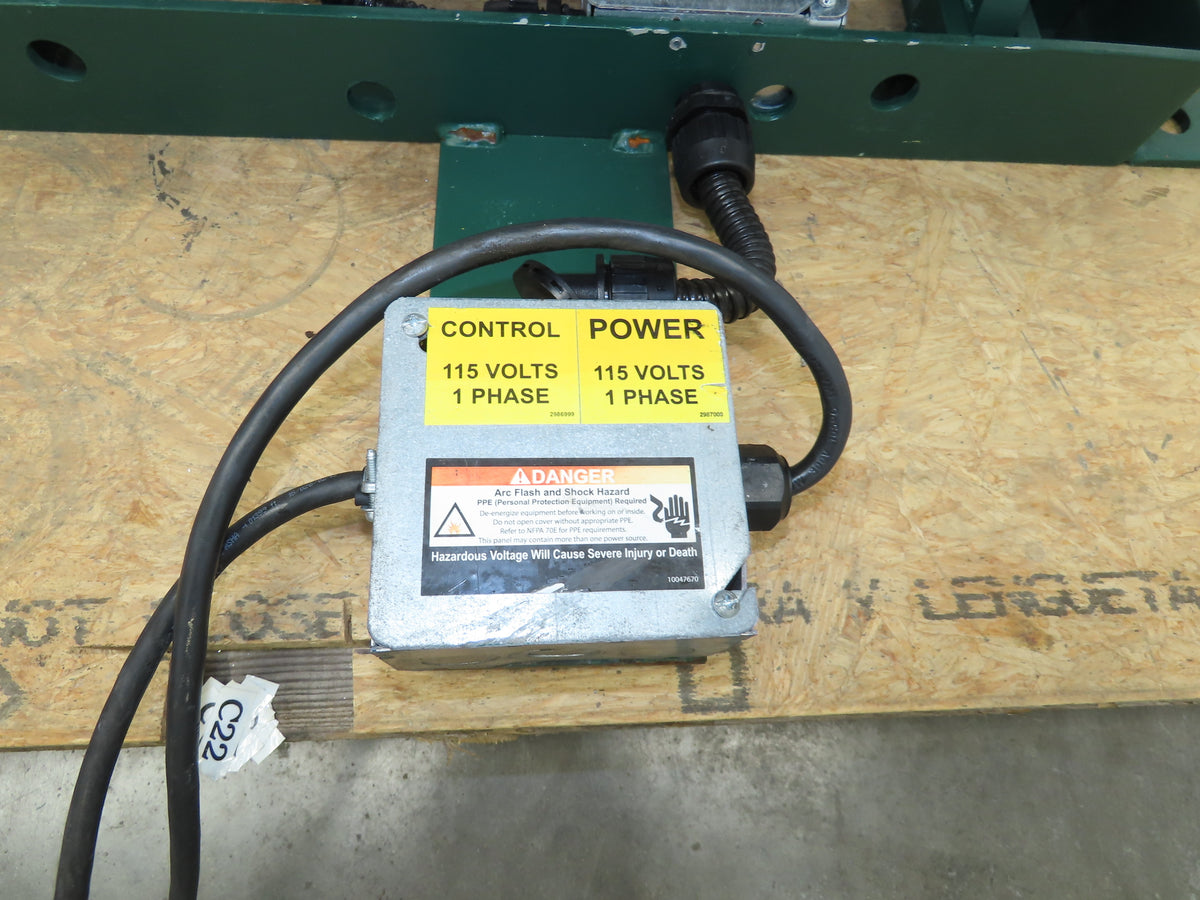 Southworth LS2-24 Hydraulic Lift Table 1700Lb 24" Travel 36"x30" Swivel Top 120V