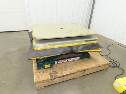 Southworth LS2-24 Hydraulic Lift Table 1700Lb 24" Travel 36"x30" Swivel Top 120V