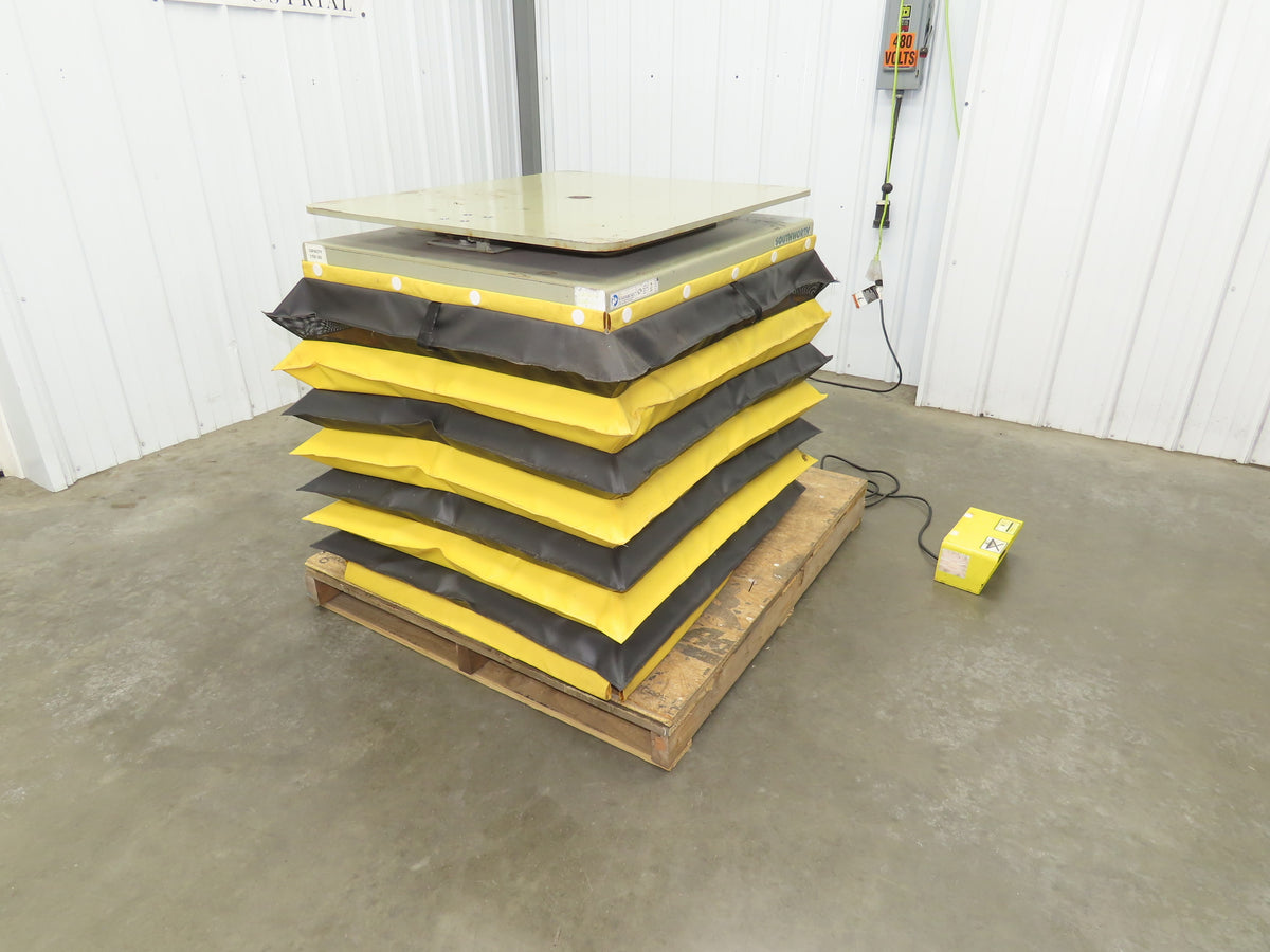 Southworth LS2-24 Hydraulic Lift Table 1700Lb 24" Travel 36"x30" Swivel Top 120V