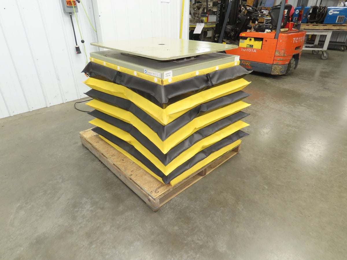 Southworth LS2-24 Hydraulic Lift Table 1700Lb 24" Travel 36"x30" Swivel Top 120V