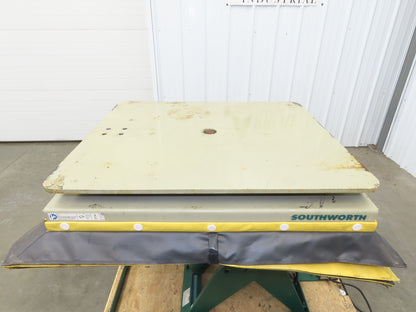 Southworth LS2-24 Hydraulic Lift Table 1700Lb 24" Travel 36"x30" Swivel Top 120V