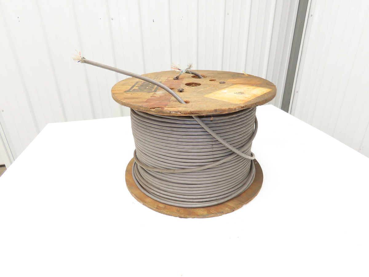 Belden 9842 Multi Wire Spool 18AWG Shielded 4 Pair Conductor 900' Gray Cable