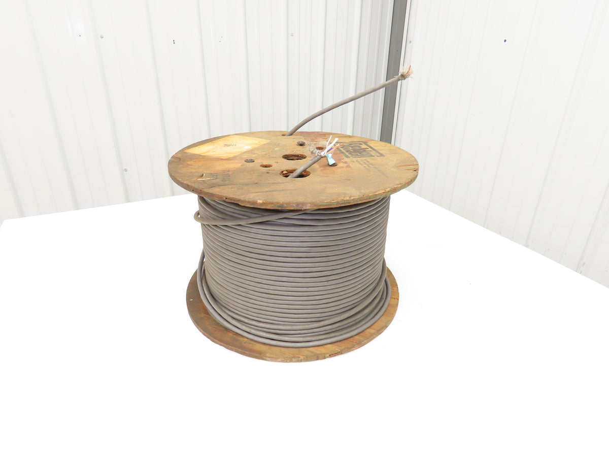 Belden 9842 Multi Wire Spool 18AWG Shielded 4 Pair Conductor 900' Gray Cable