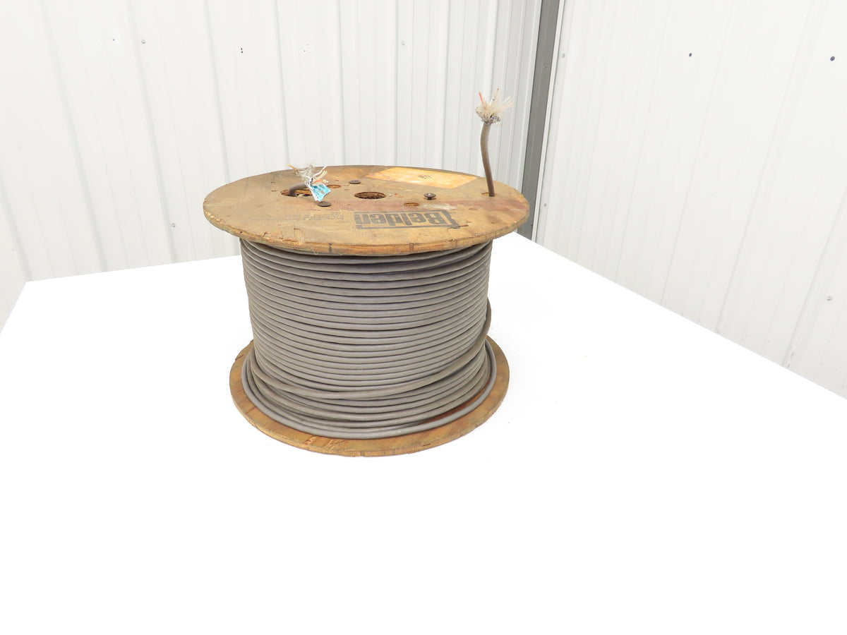 Belden 9842 Multi Wire Spool 18AWG Shielded 4 Pair Conductor 900' Gray Cable