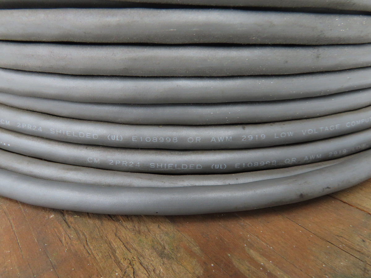 Belden 9842 Multi Wire Spool 18AWG Shielded 4 Pair Conductor 900' Gray Cable